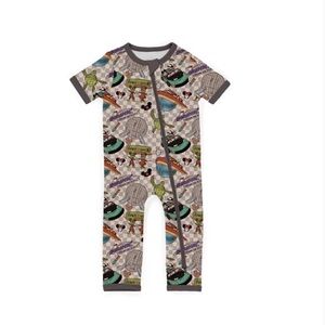 Bamboo Bliss Blisscot Shortsleeved Zippy